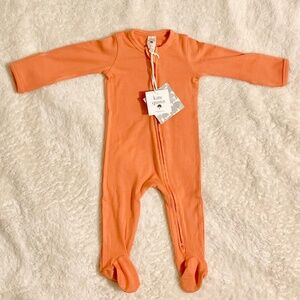 Kate Quinn Modal Footie, 0-3m baby clothing, sleeper gender neutral zippy NWT